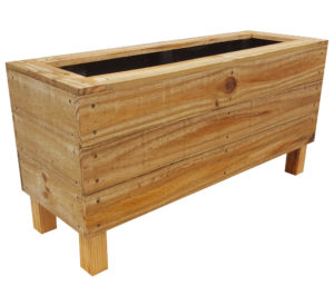 Planter box with legs