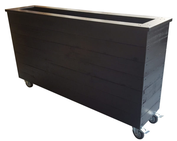 1.5m café barrier planter box