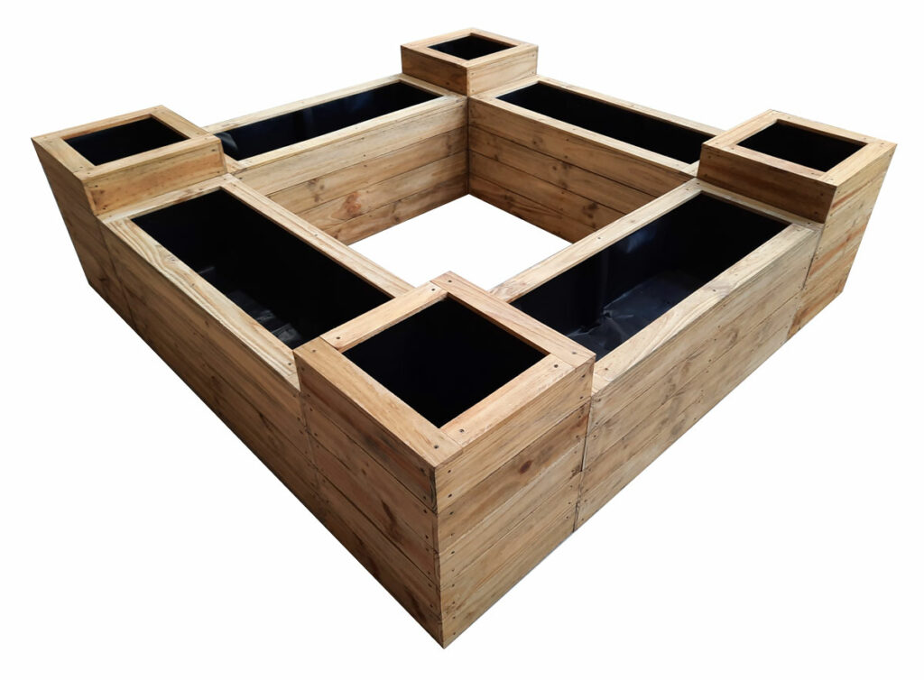 planter box 400 wide set